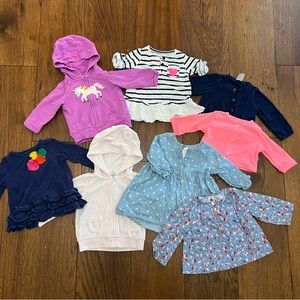 8-Piece 6m Girl Chilly Weather Bundle